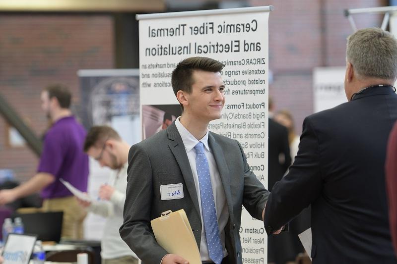 student smiling